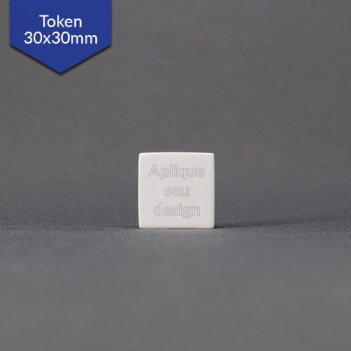 Token Quadrado 30x30mm